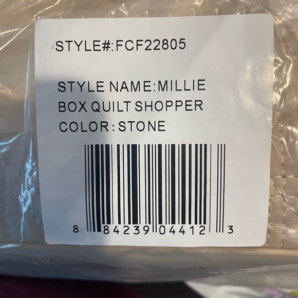 NWT French Connection Quilted Purse - Picture 11 of 11